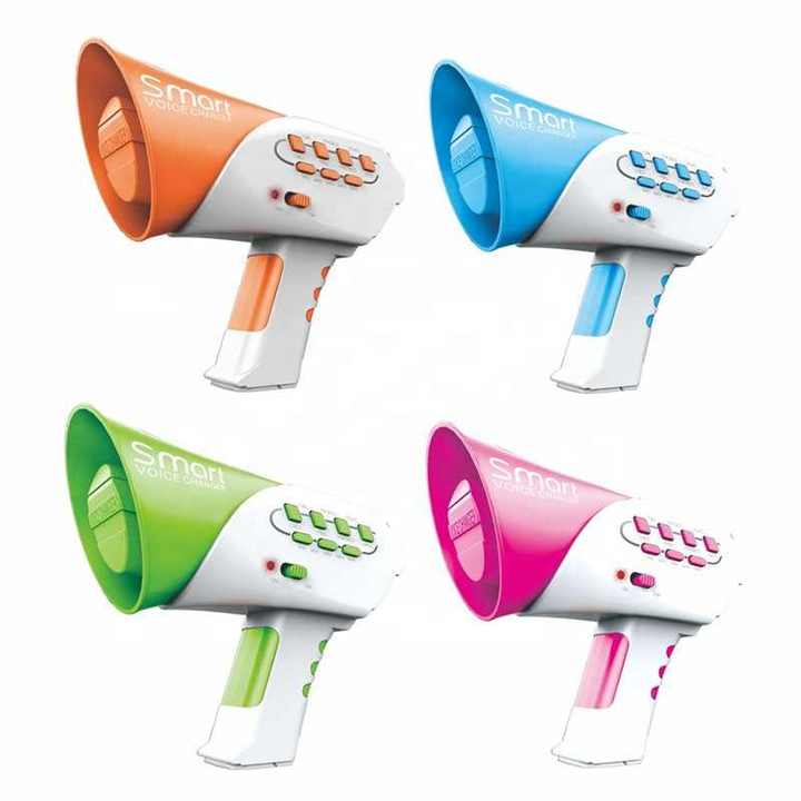 Intelligent Kids Super Speaker Smart Voice Changer Toy With Magic Make Sound Fashion Tube Plastic Birthday Party Game Gift